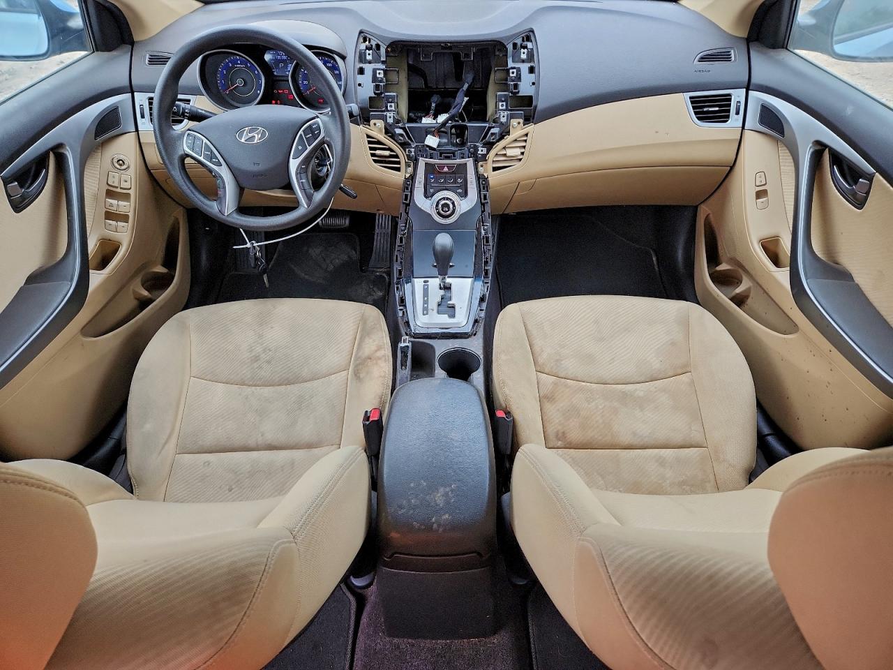 Lot #3316710401 2011 HYUNDAI ELANTRA GL