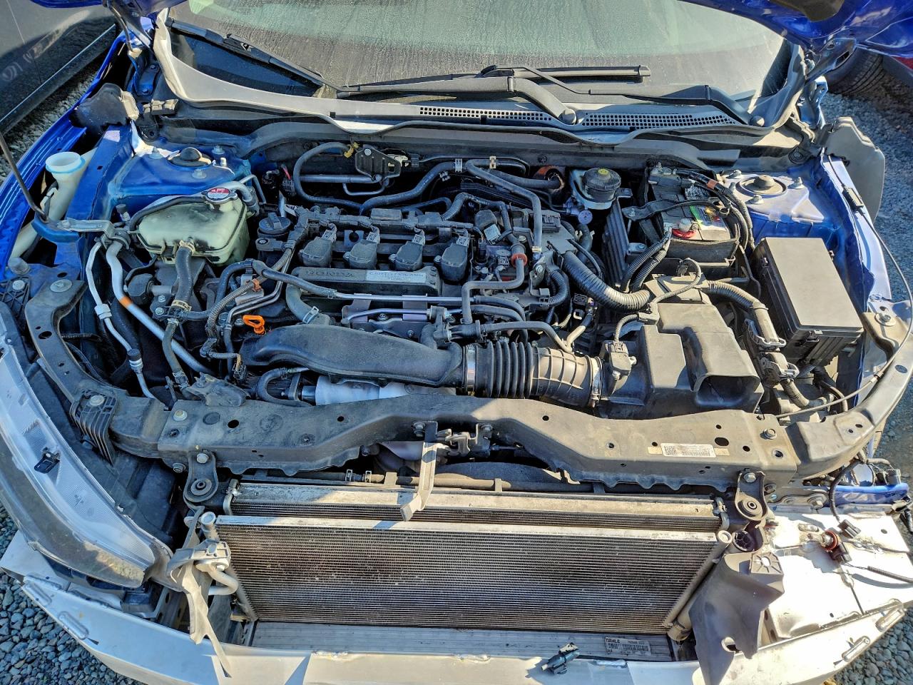 Lot #3318065393 2016 HONDA CIVIC EXL