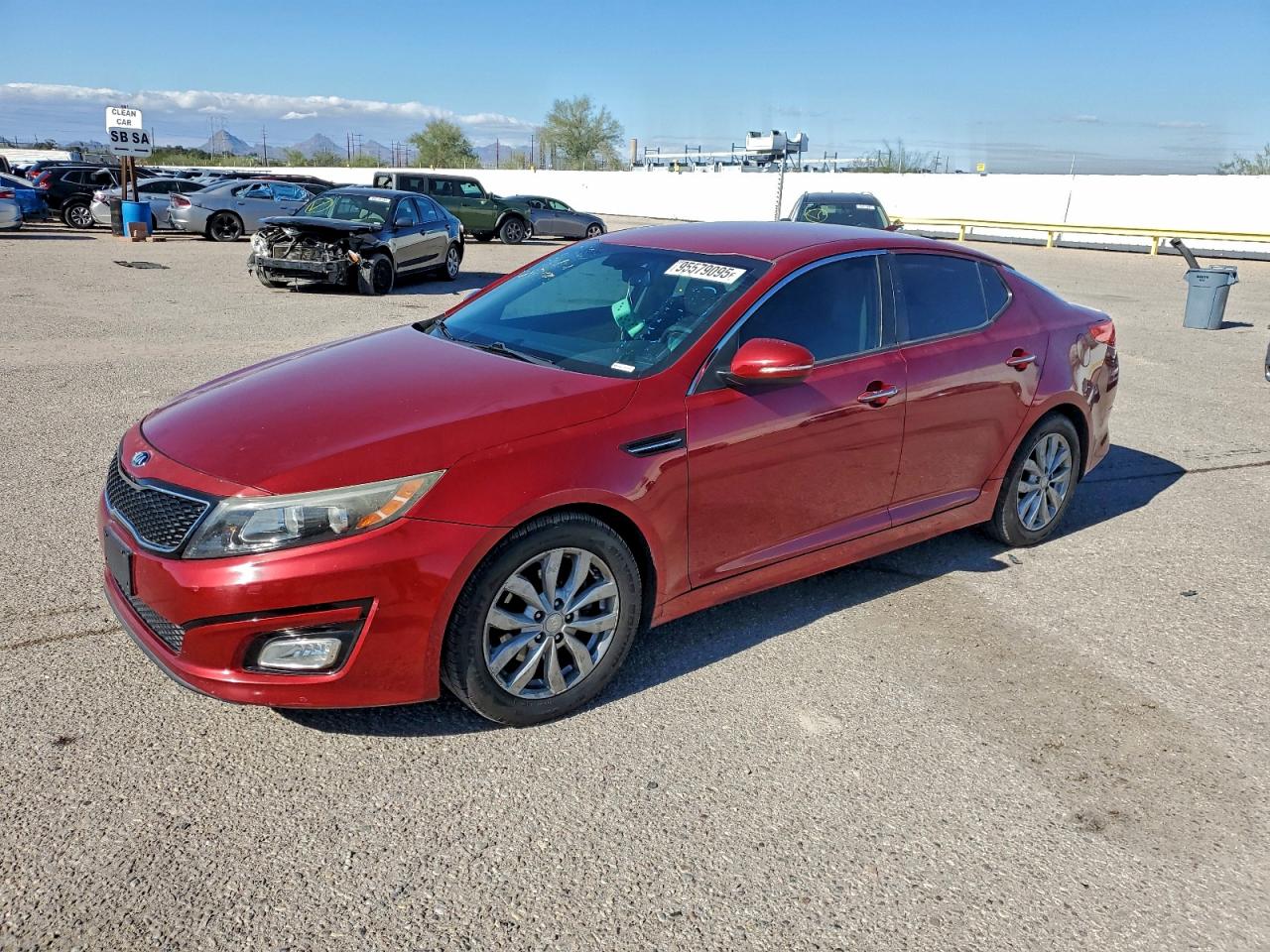 Lot #3308598507 2015 KIA OPTIMA EX