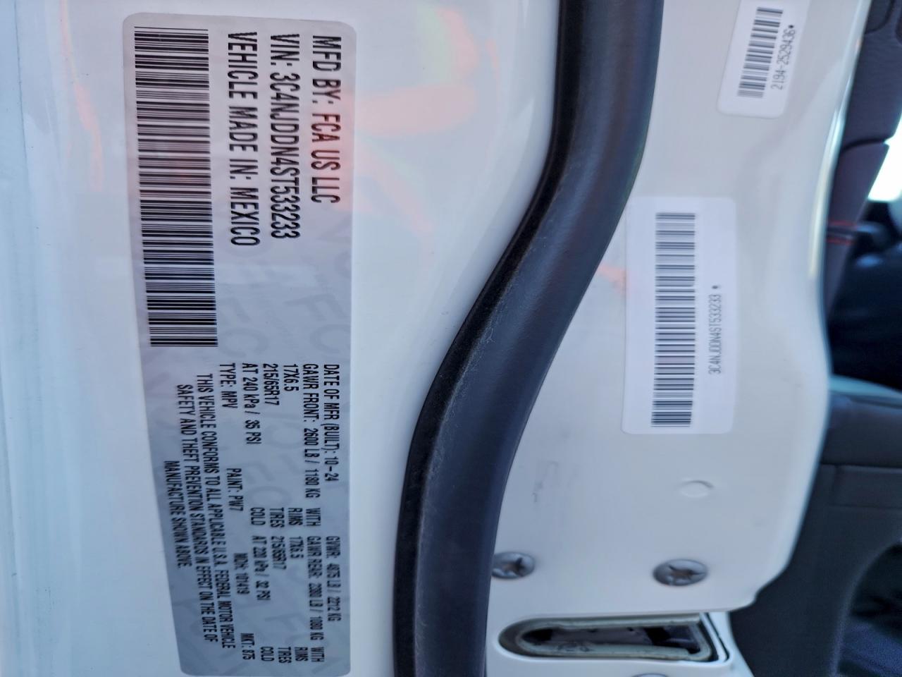 Lot #3318900940 2025 JEEP COMPASS TR