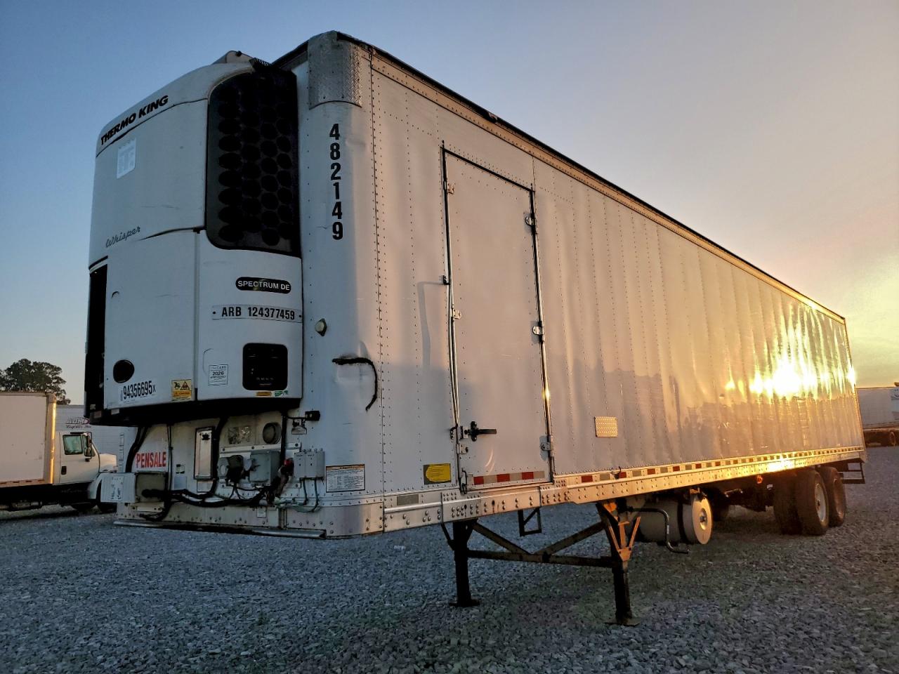 Lot #3304500531 2015 GGSD REEFER