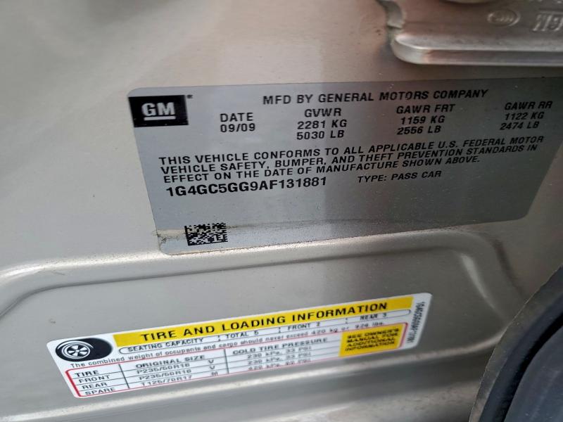 2010 BUICK LACROSSE C #3317003263