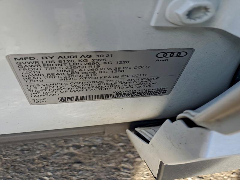 2022 AUDI Q3 PREMIUM #3302648023