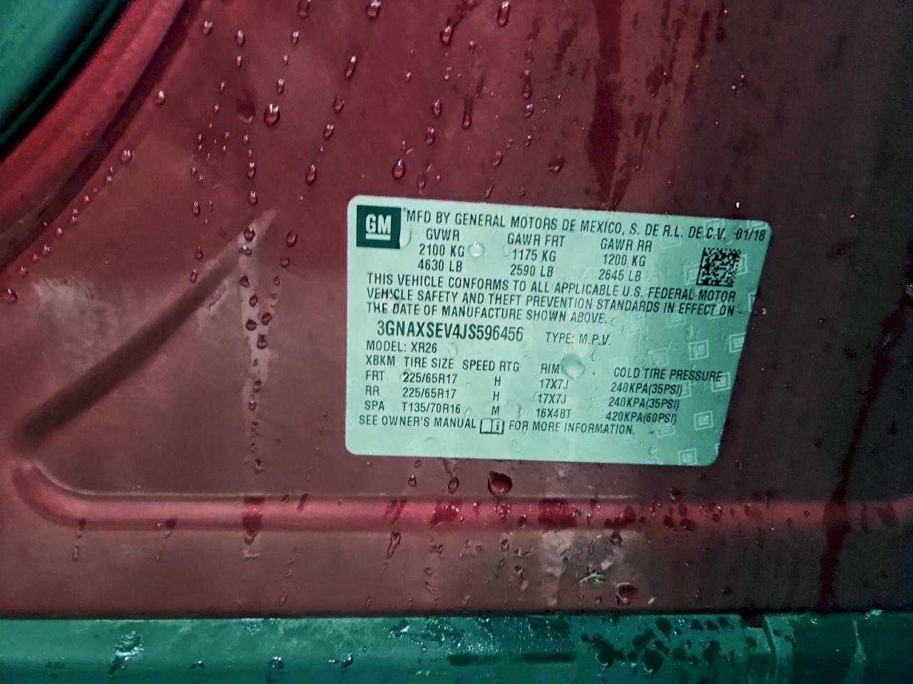 CHEVROLET EQUINOX LT