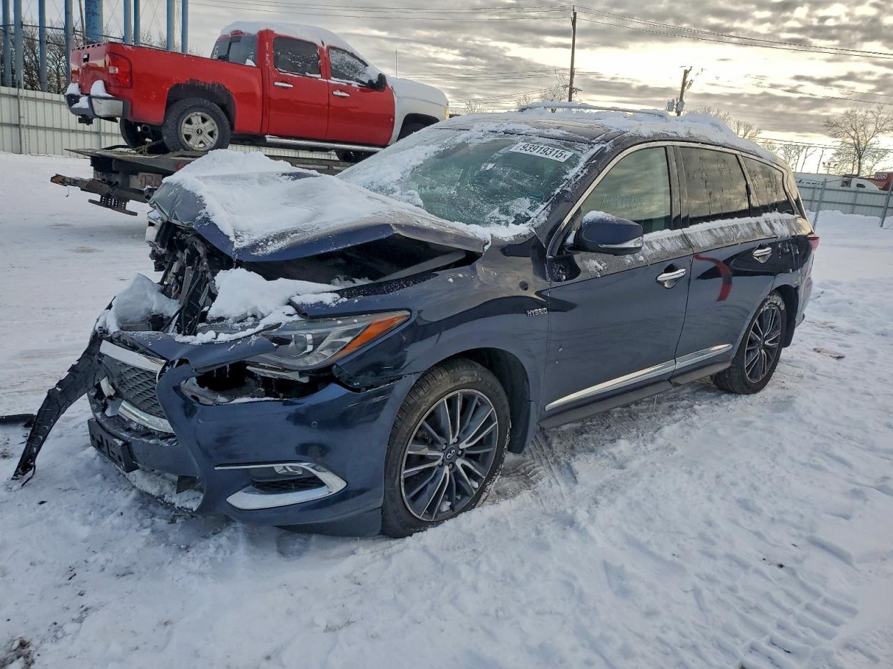 Lot #3310368954 2017 INFINITI QX60 HYBRI