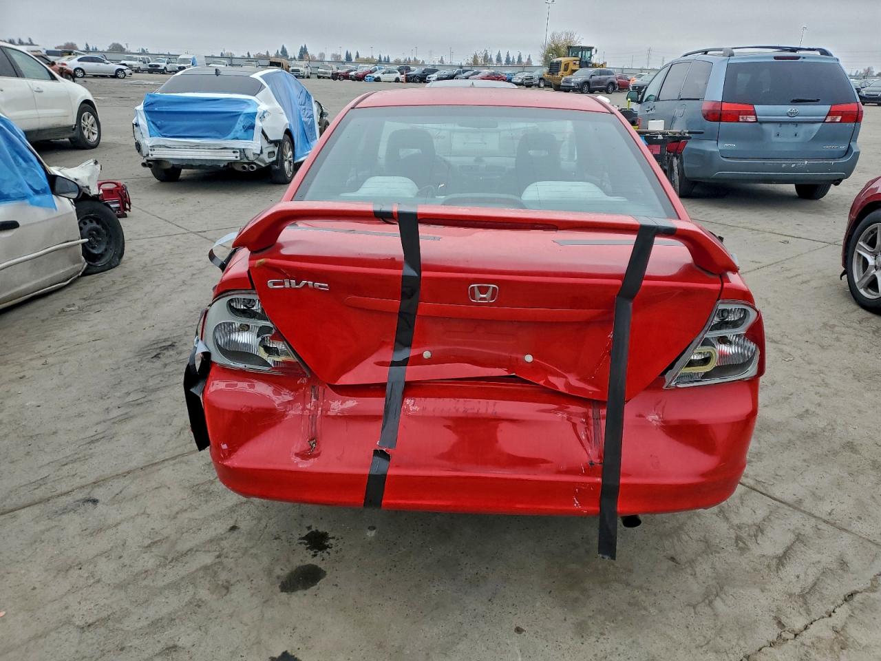 Lot #3316039226 2001 HONDA CIVIC EX