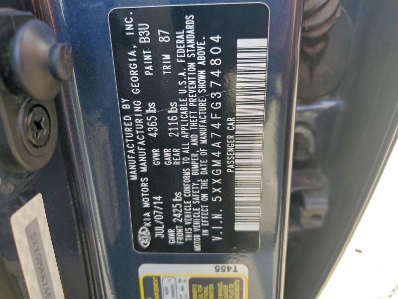 2015 KIA OPTIMA LX #3303871698