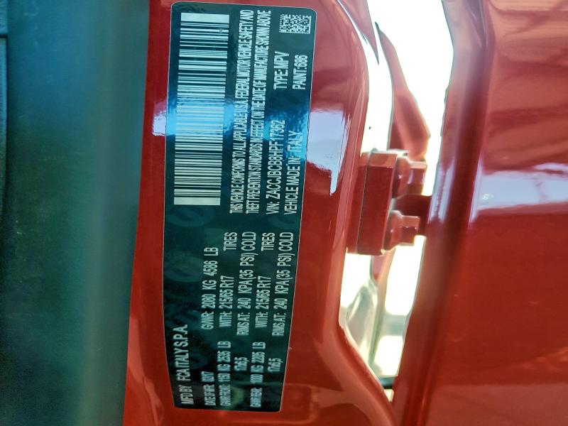 2017 JEEP RENEGADE T #3316017774