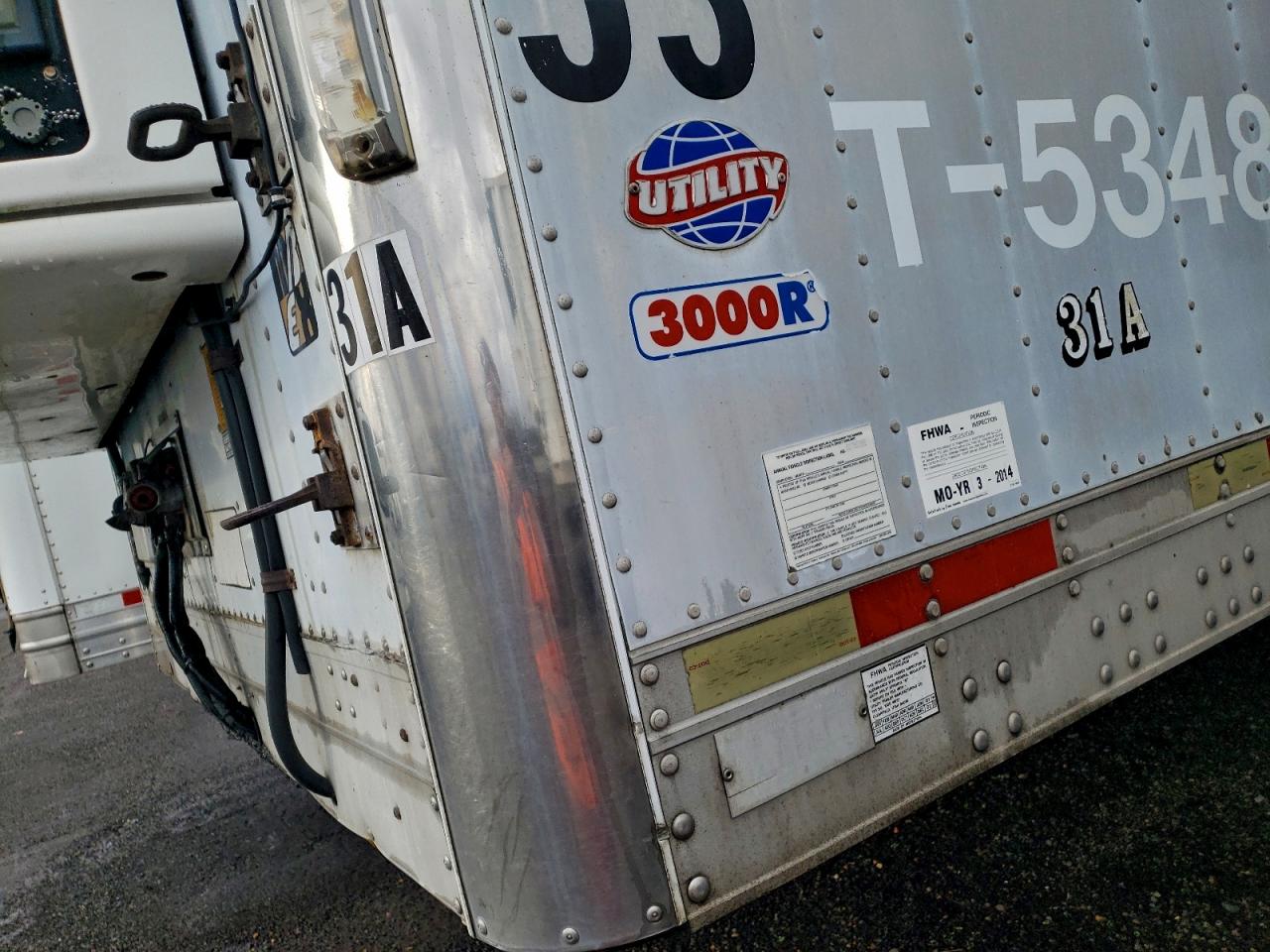 Lot #3316128234 2002 UTIL REEFER