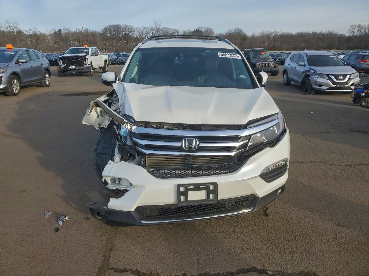 Lot #3316715507 2016 HONDA PILOT ELIT