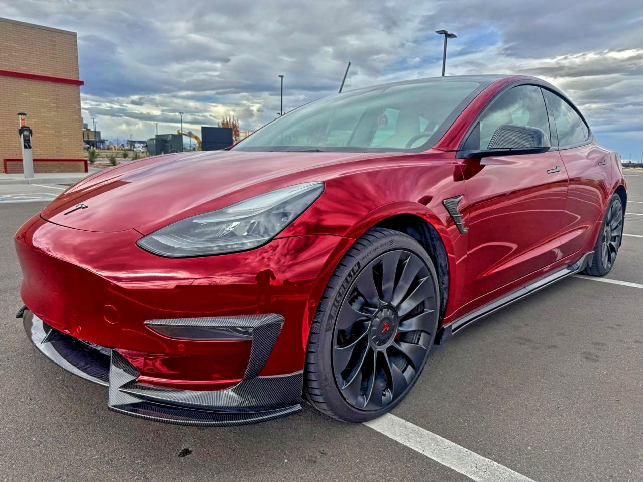 Lot #3308286153 2022 TESLA MODEL 3