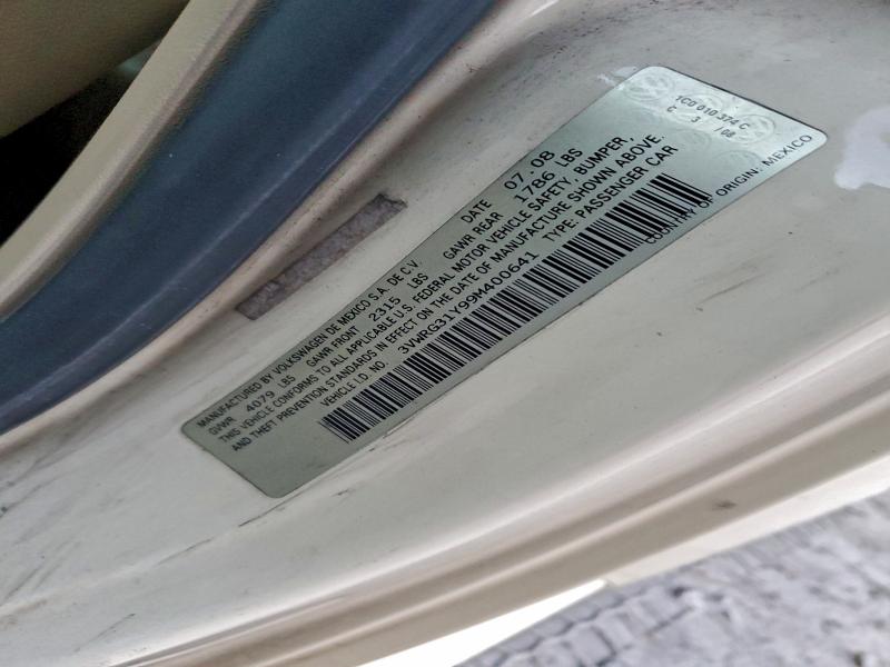 2009 VOLKSWAGEN NEW BEETLE #3312109111