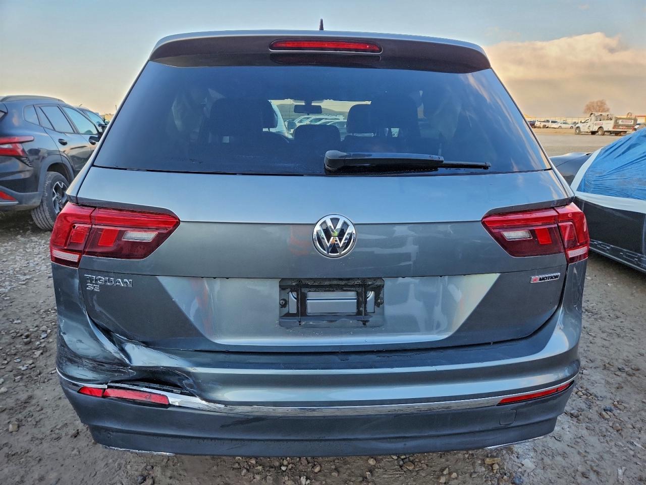 Lot #3317166148 2021 VOLKSWAGEN TIGUAN SE