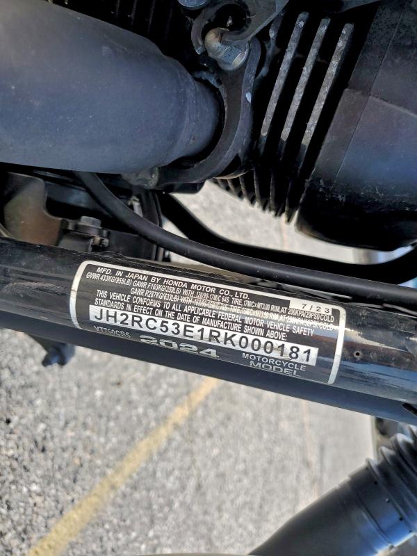 2024 HONDA VT750 C2B #3309517553