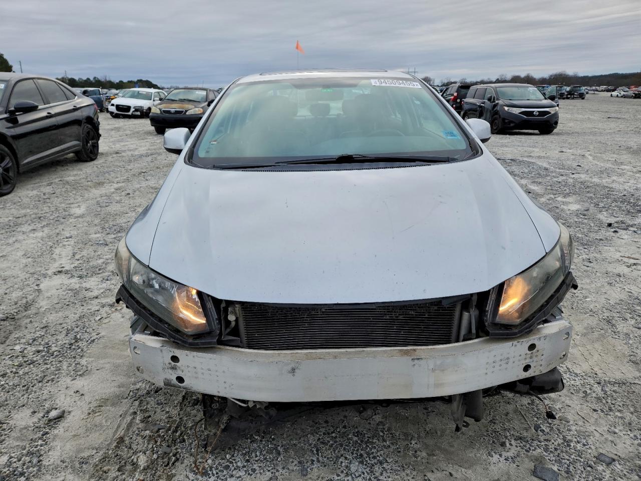 Lot #3302855911 2013 HONDA CIVIC EXL