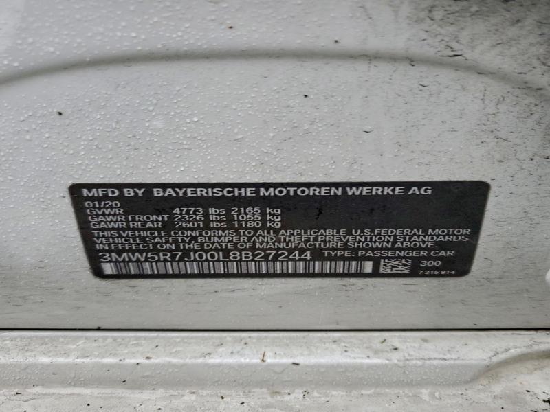 2020 BMW 330XI #3317076992