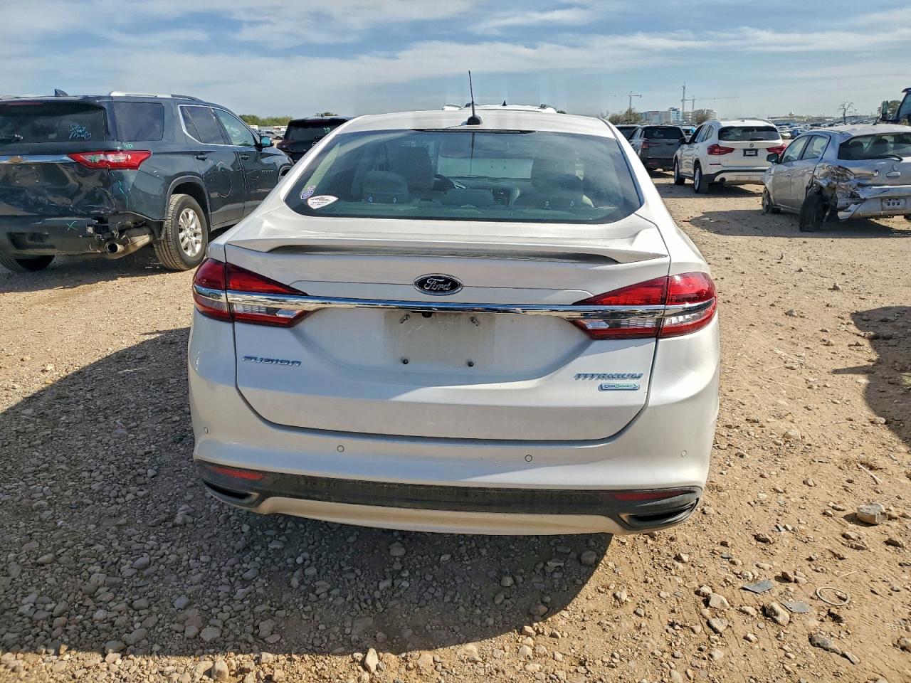 Lot #3311664237 2018 FORD FUSION TIT