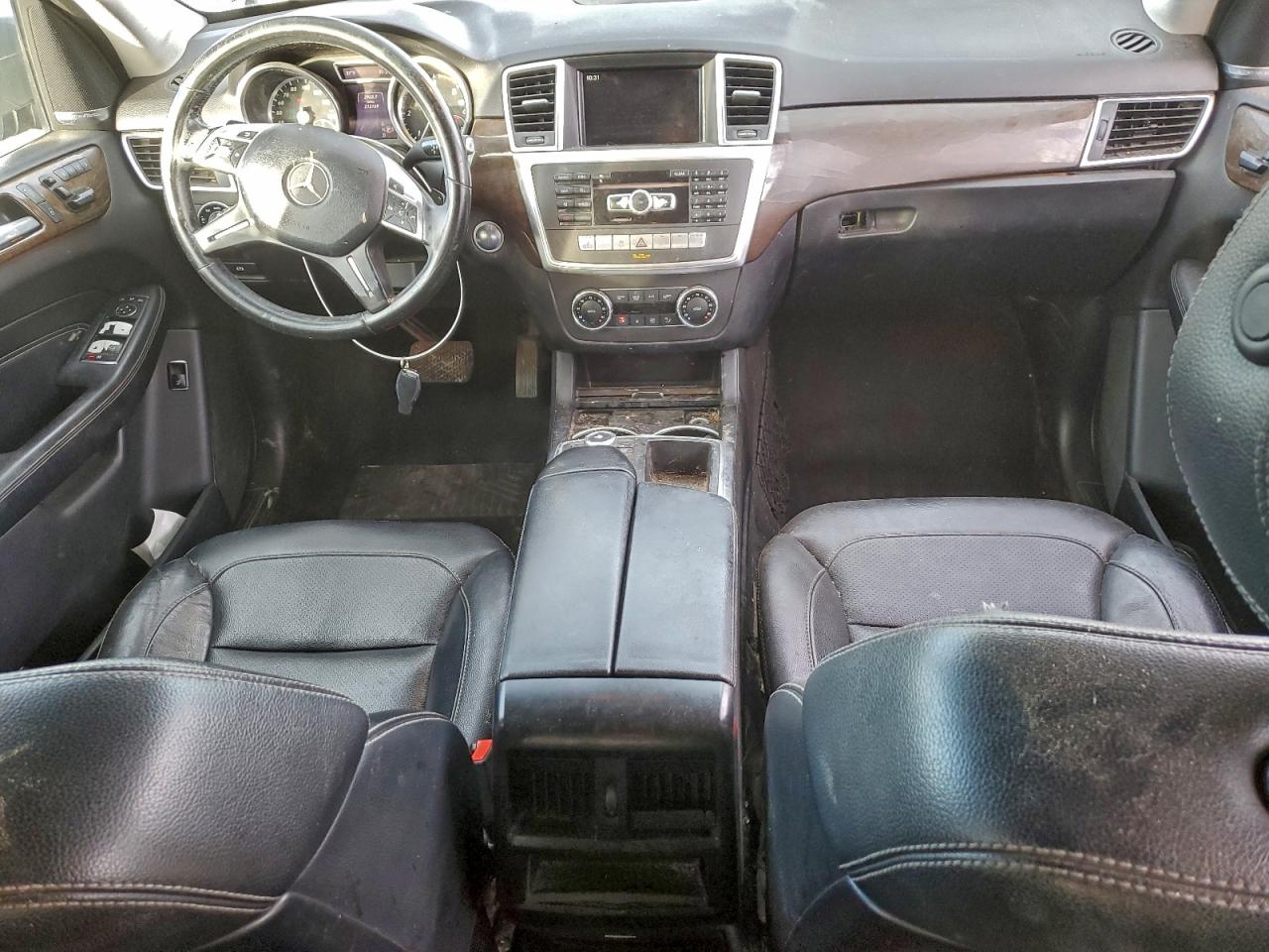 Lot #3308254159 2014 MERCEDES-BENZ ML 350 BLU