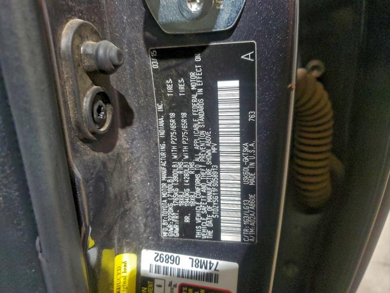 2015 TOYOTA SEQUOIA SR #3305612731