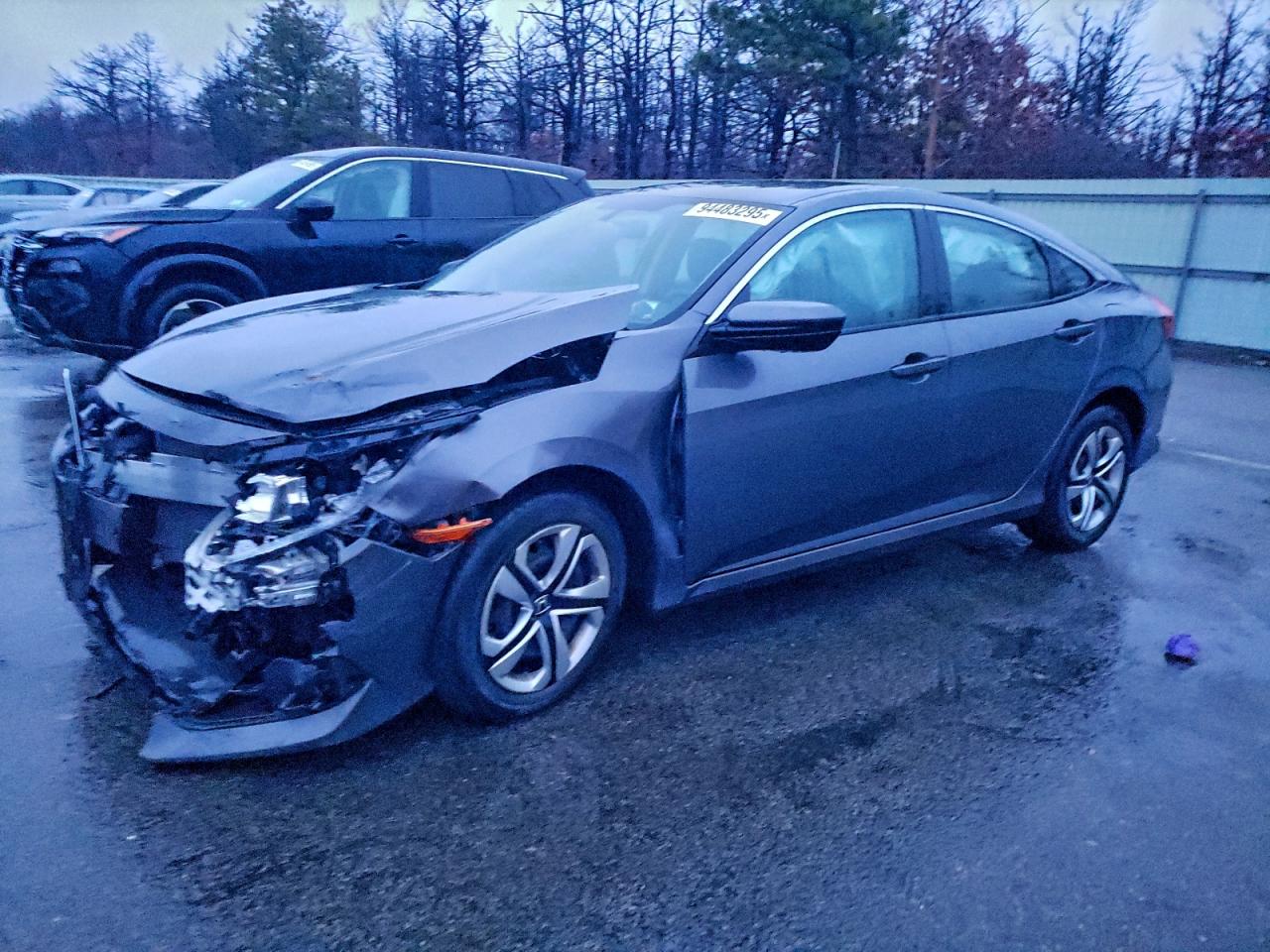 Lot #3315888137 2018 HONDA CIVIC LX