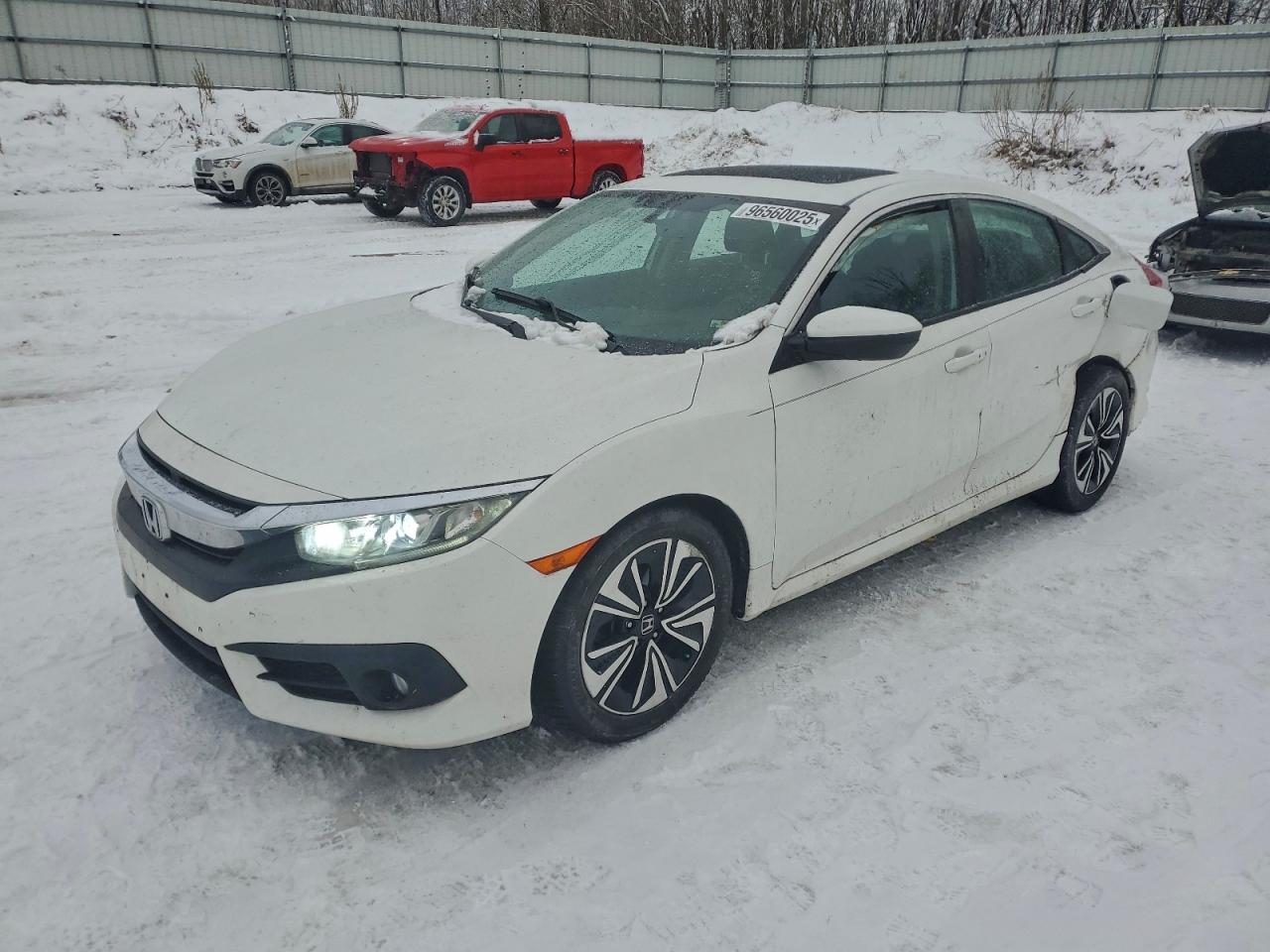 Lot #3316809418 2018 HONDA CIVIC EX