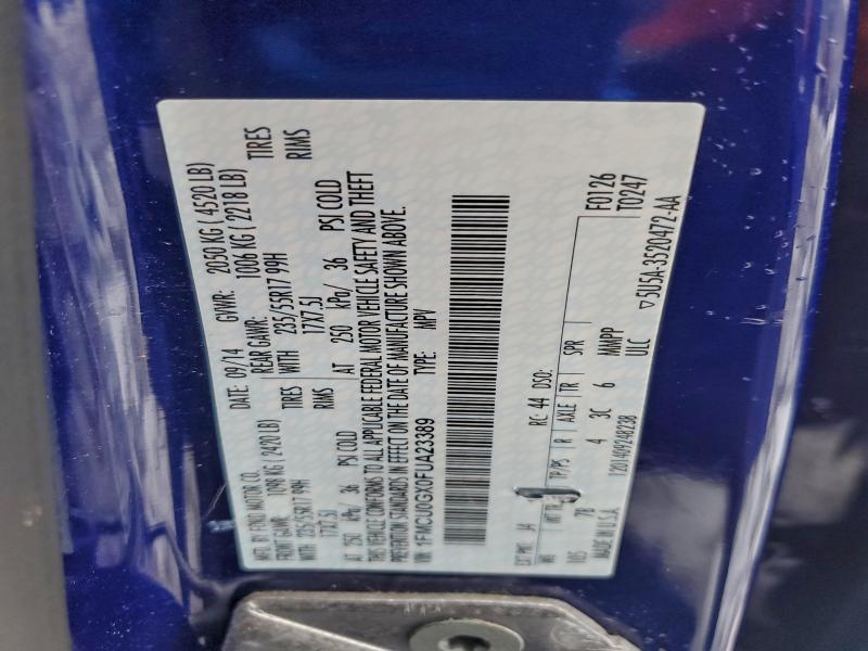 2015 FORD ESCAPE SE #3302649044