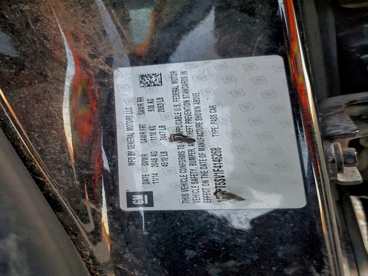 Lot #3311651219 2015 BUICK VERANO PRE