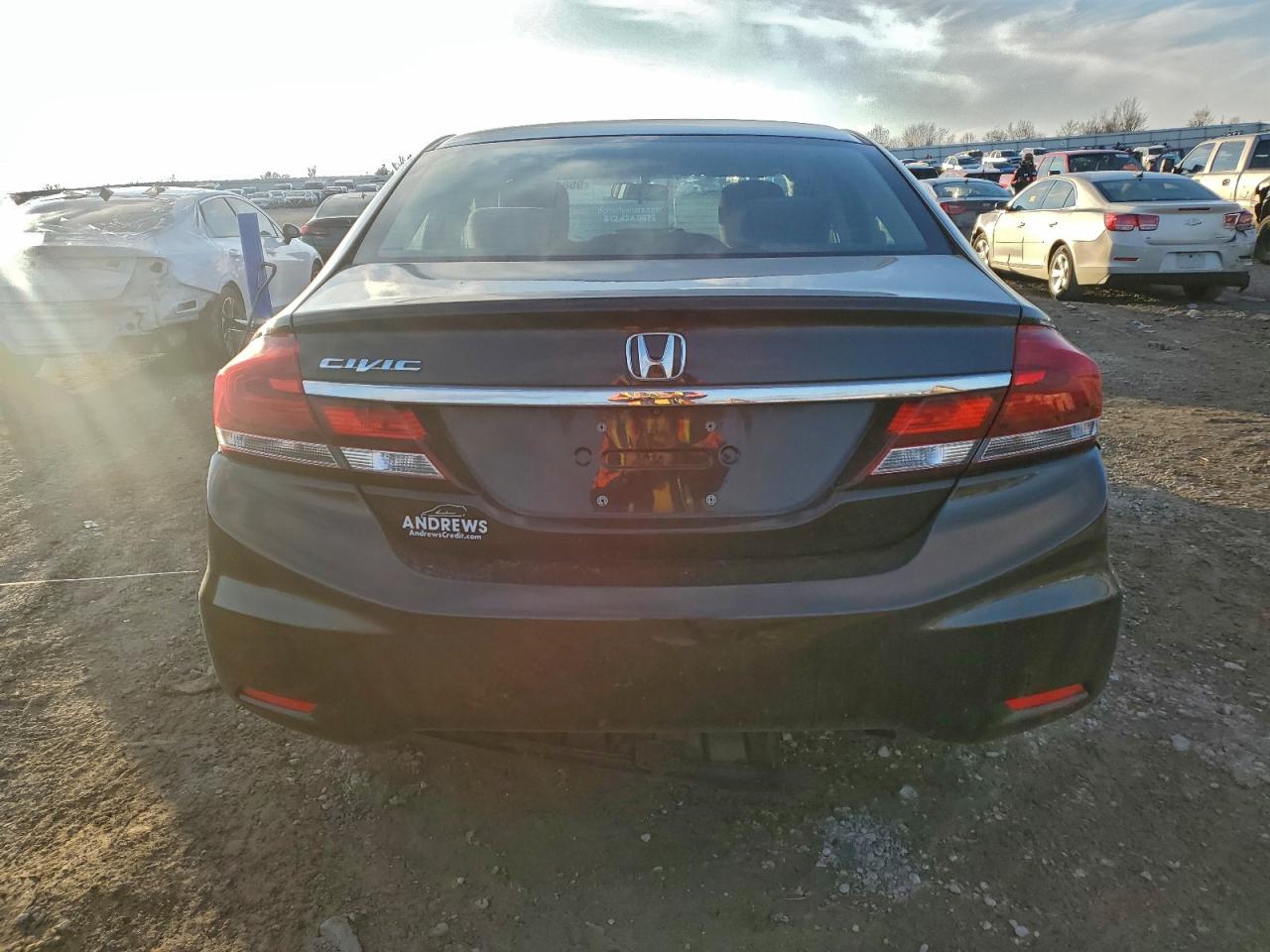 Lot #3315689711 2013 HONDA CIVIC LX