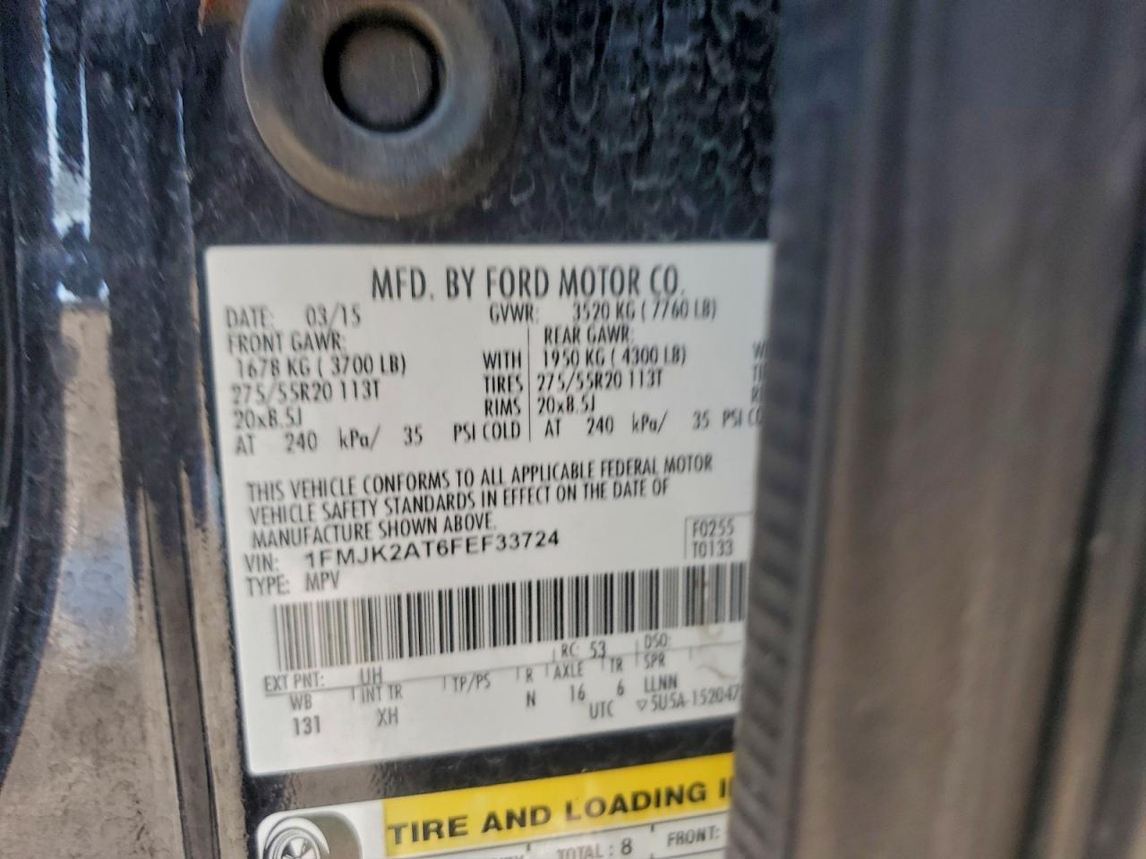 FORD EXPEDITION EL LIMITED