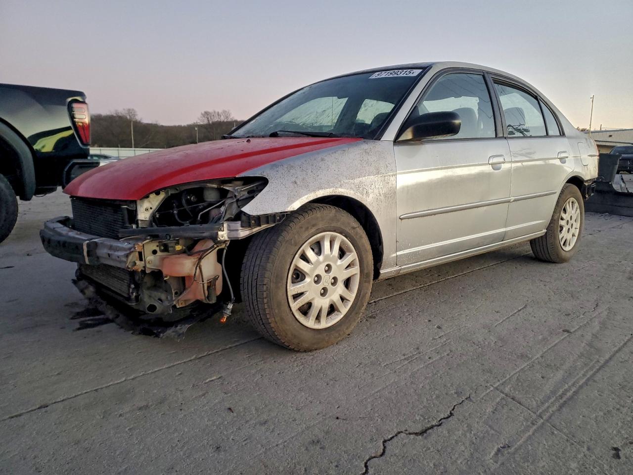 Lot #3317737077 2005 HONDA CIVIC LX