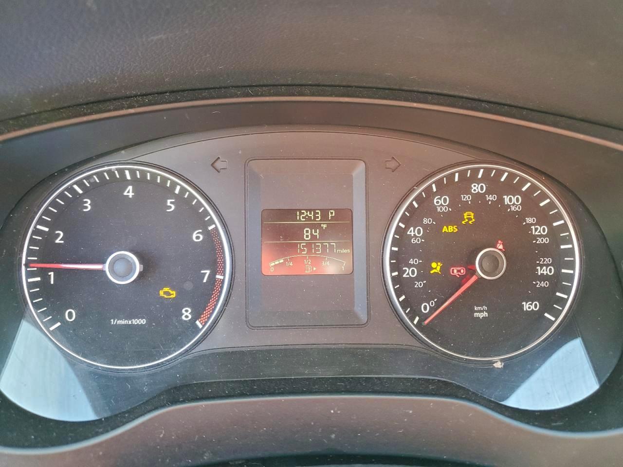 Lot #3311493283 2014 VOLKSWAGEN JETTA SE