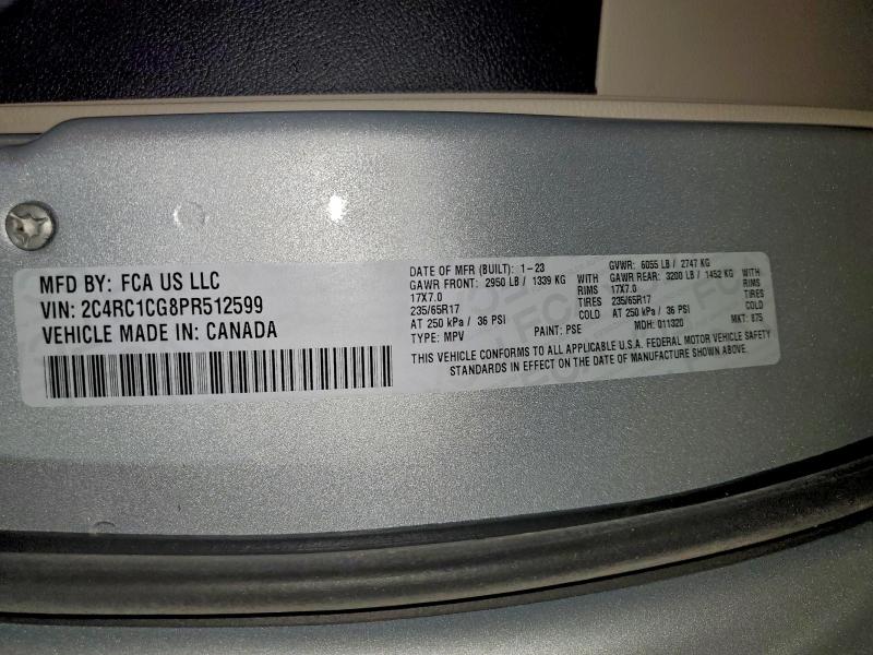 2023 CHRYSLER VOYAGER LX #3304581446