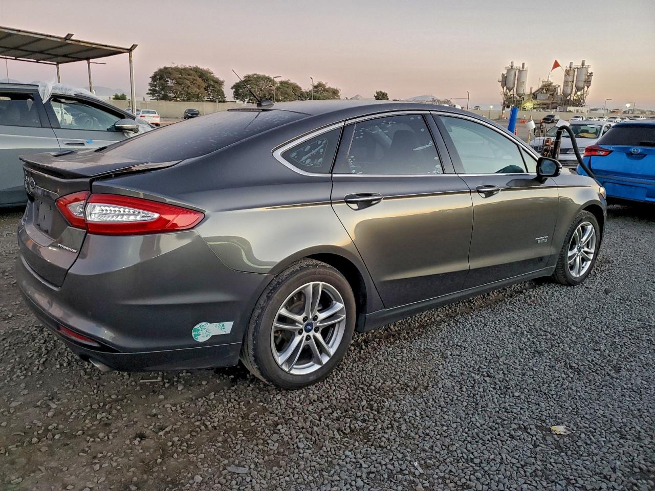 Lot #3315914082 2015 FORD FUSION TIT