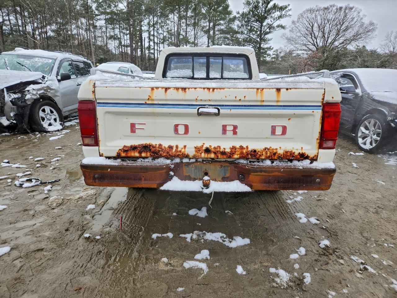 Lot #3308290169 1987 FORD RANGER