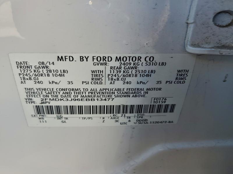 2014 FORD EDGE SEL #3316204390