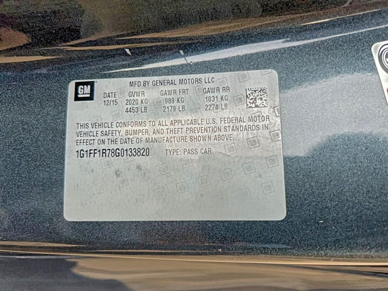 Lot #3318862917 2016 CHEVROLET CAMARO SS