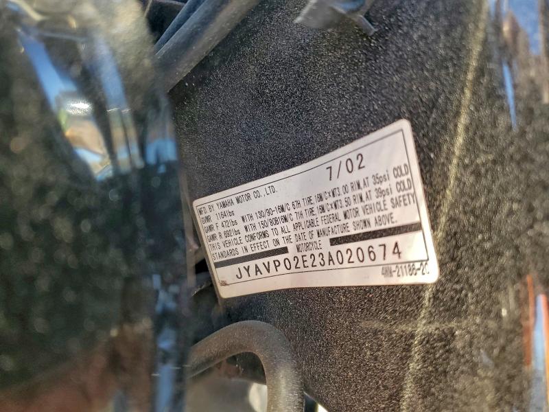 2003 YAMAHA XV1600 AS #3318972925