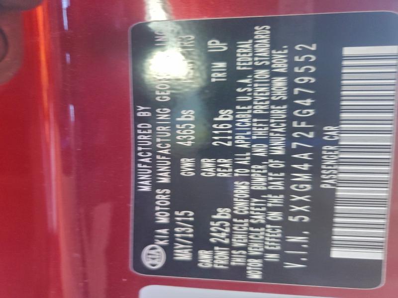 2015 KIA OPTIMA LX #3315751347