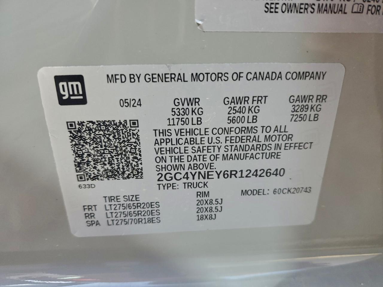 Lot #3311608231 2024 CHEVROLET SILVERADO