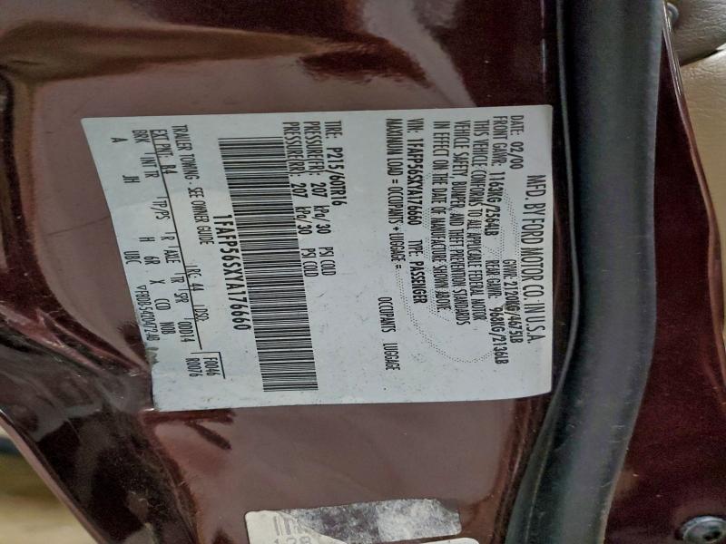 2000 FORD TAURUS SEL #3304769960