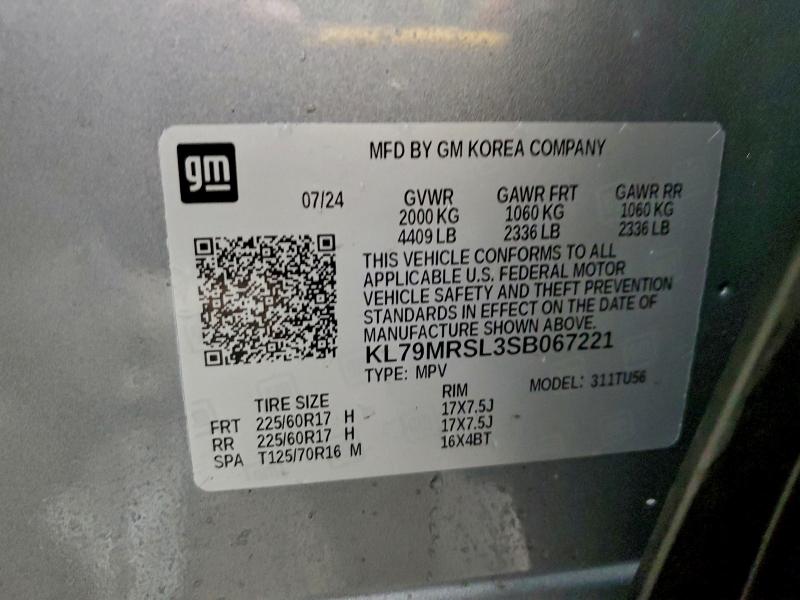 2025 CHEVROLET TRAILBLAZE #3312431680