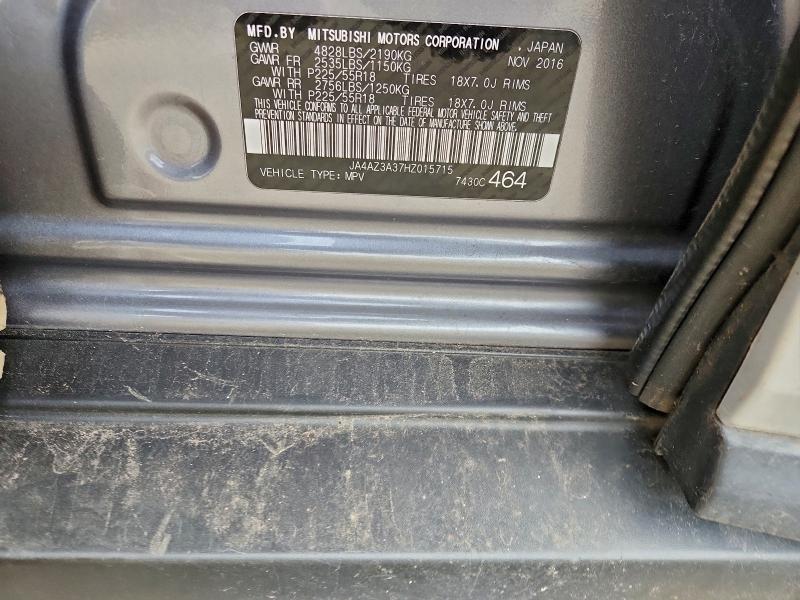 2017 MITSUBISHI OUTLANDER #3308454346