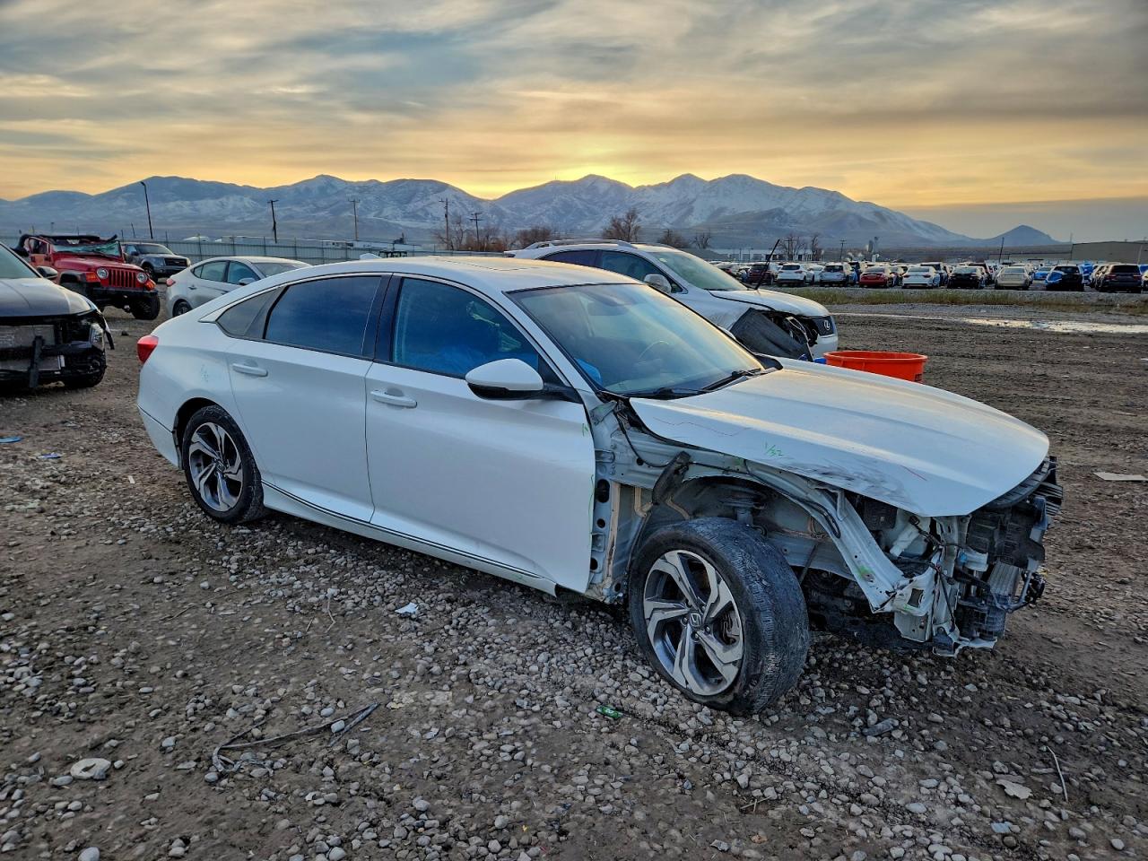 Lot #3309788348 2020 HONDA ACCORD EXL
