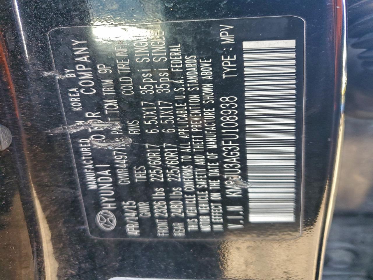 HYUNDAI TUCSON LIMITED