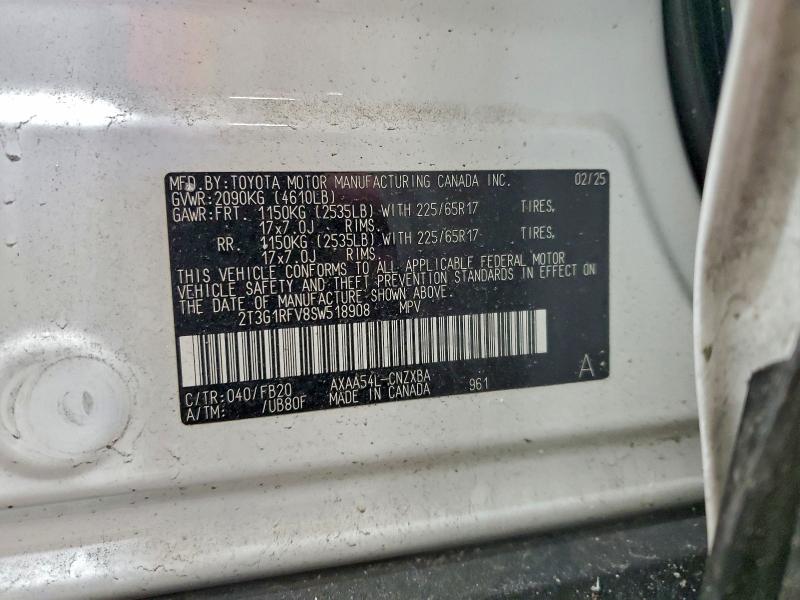 2025 TOYOTA RAV4 LE #3317827238