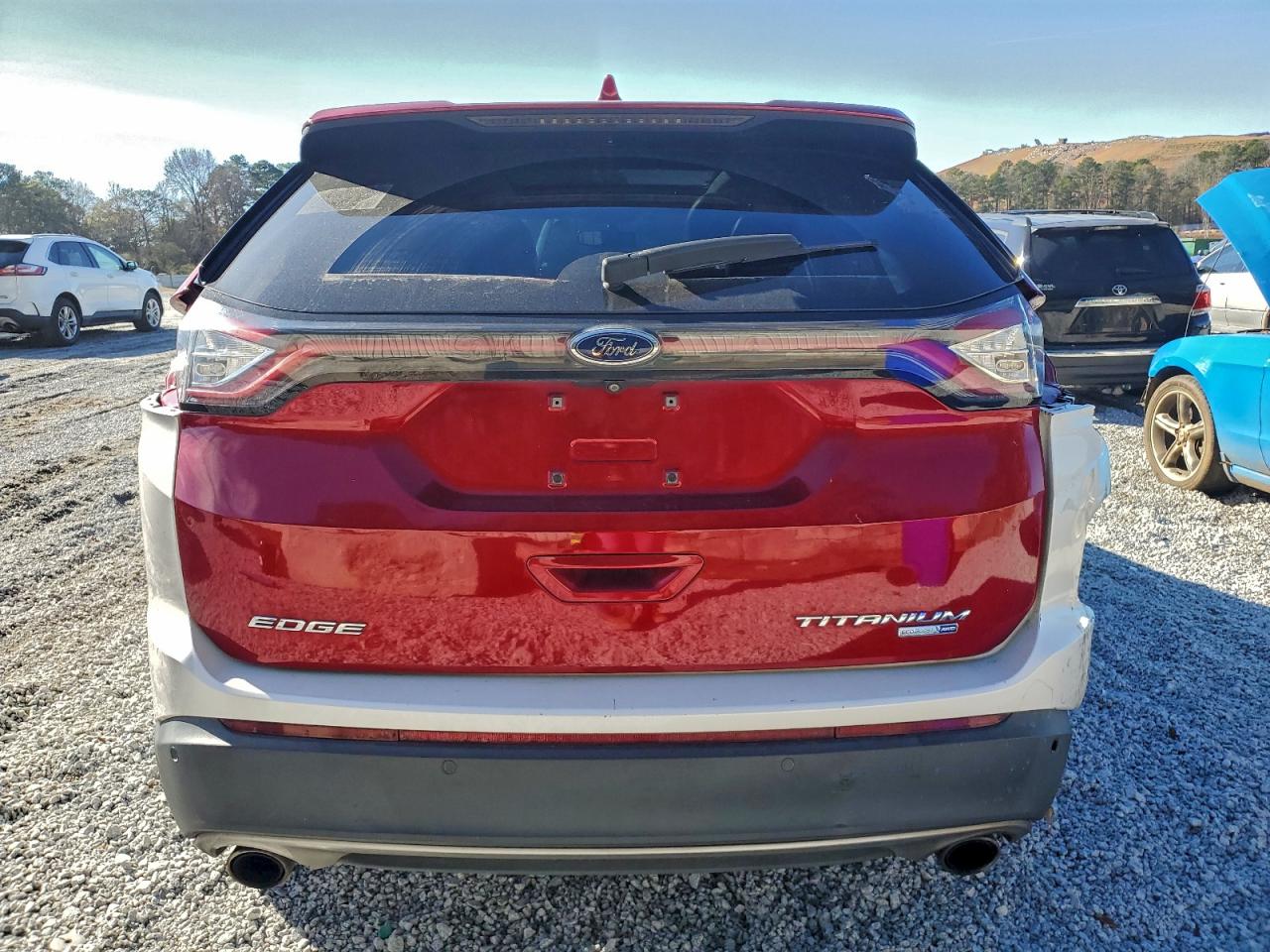 Lot #3317802084 2018 FORD EDGE TITAN