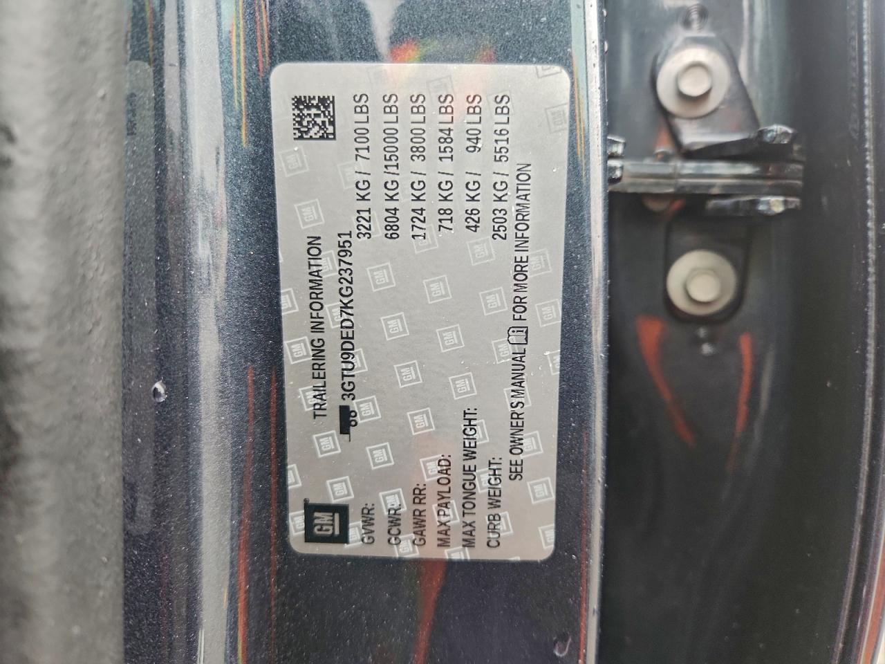 GMC SIERRA K1500 SLT