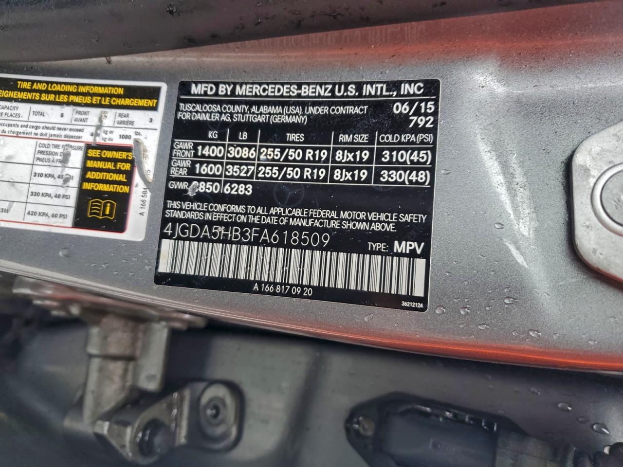 MERCEDES-BENZ M-CLASS 350 4MATIC