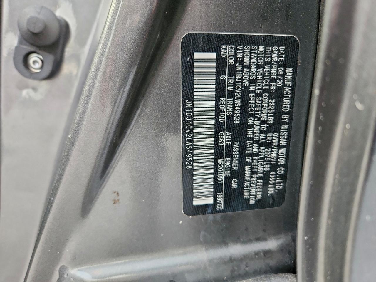 NISSAN ROGUE SPORT S