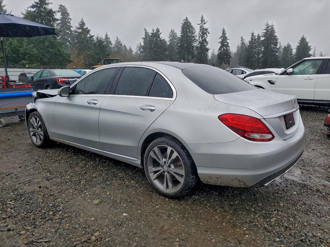Lot #3315758354 2017 MERCEDES-BENZ C 300 4MAT